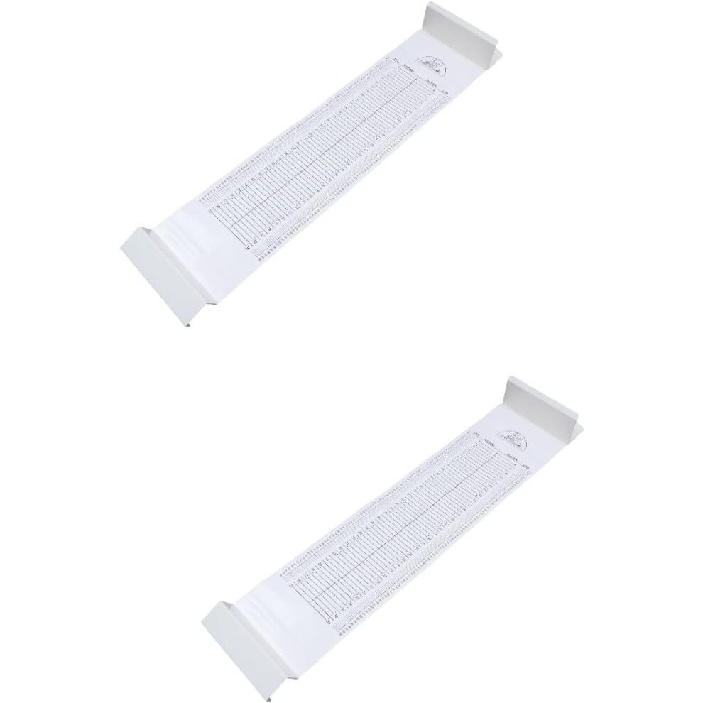 Hkhbjs 2Pcs Boy Girl Height Ruler Washable Creative Measuring Mat For Boy Girl At Home Height Ruler Accurate Scale
