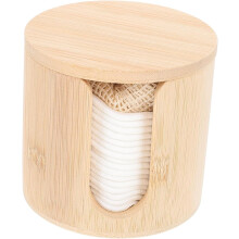 Gesichtsreinigungsschwamm aus Bambusfasern, praktische, abgerundete Make-up-Entferner-Pads für Kosmetikprodukte