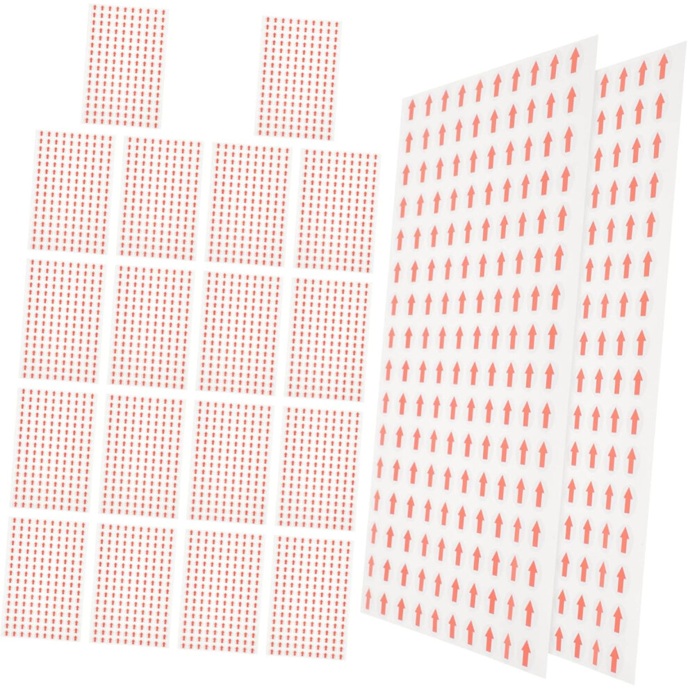 20 Sheets Arrow Indicator Stickers For Floor And Wall Arrow Marking Indication Stickers Adhesive For Instructions Hkhbjs
