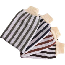4er-Pack Duschhandschuhe, Körperwaschschwämme, Peeling-Badetücher, Handschuh-Waschhandtücher