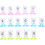 50pcs Tooth Holder Portable Keepsake Organizer for Teeth Storage Lightweight 1