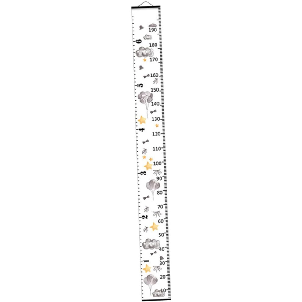 Hkhbjs Height Chart For Boys And Girls Wall Hanging Growth Ruler Canvas Nursery Décor