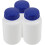 Lot de 3 flacons de réactifs de 500 ml pour échantillons de laboratoire, à bouchon renforcé et scellés. 1