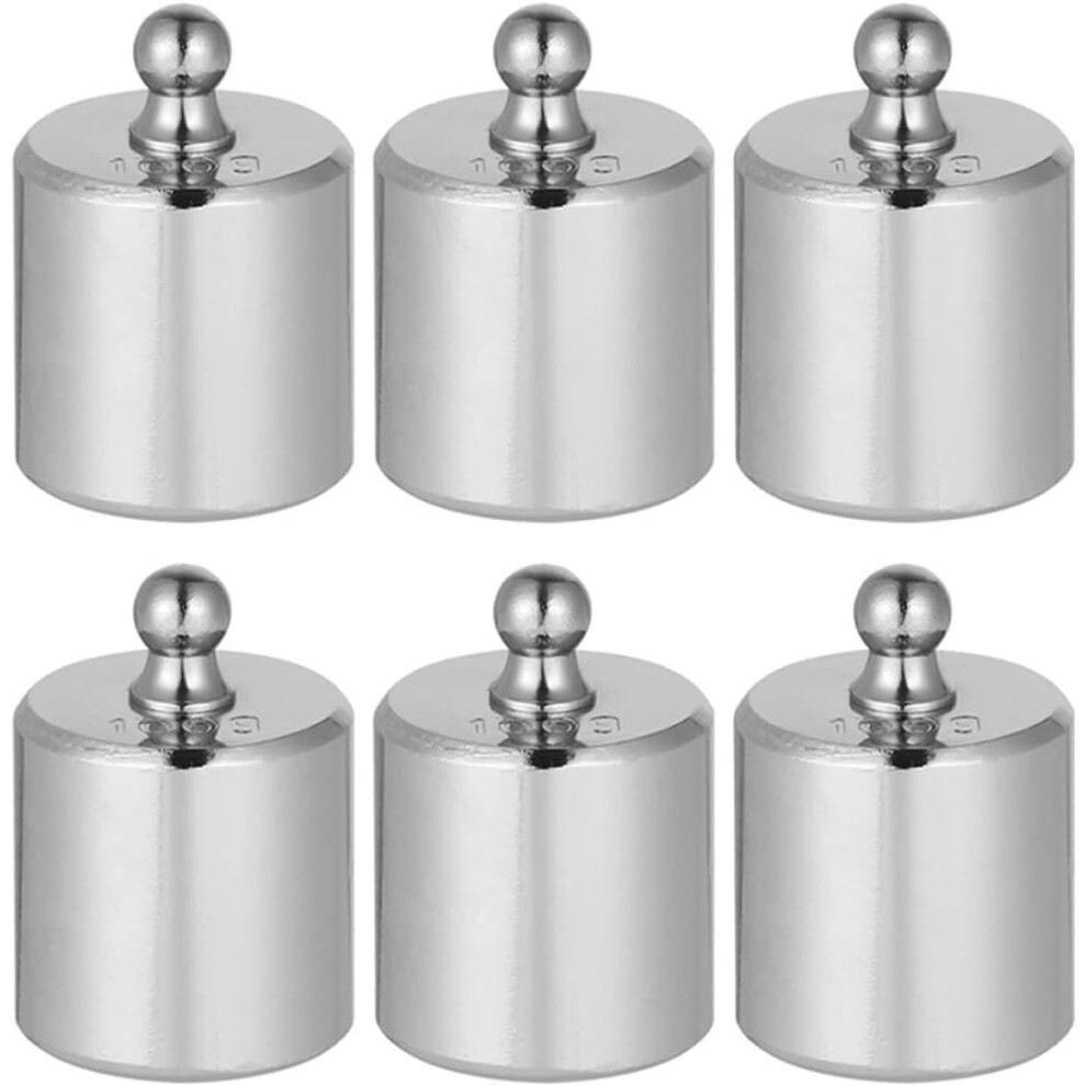 Hkhbjs 6Pcs Chrome Plated Split Weights Calibration Weights For And Educational Instrument