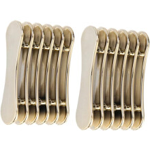 2pcs Nail Art Pen Holder Mini Gold Silver Holder for Nail Brush Stand