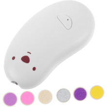 Electric Nail Trimmer Grinding Heads LED Light for Nail Care and Filing at Home