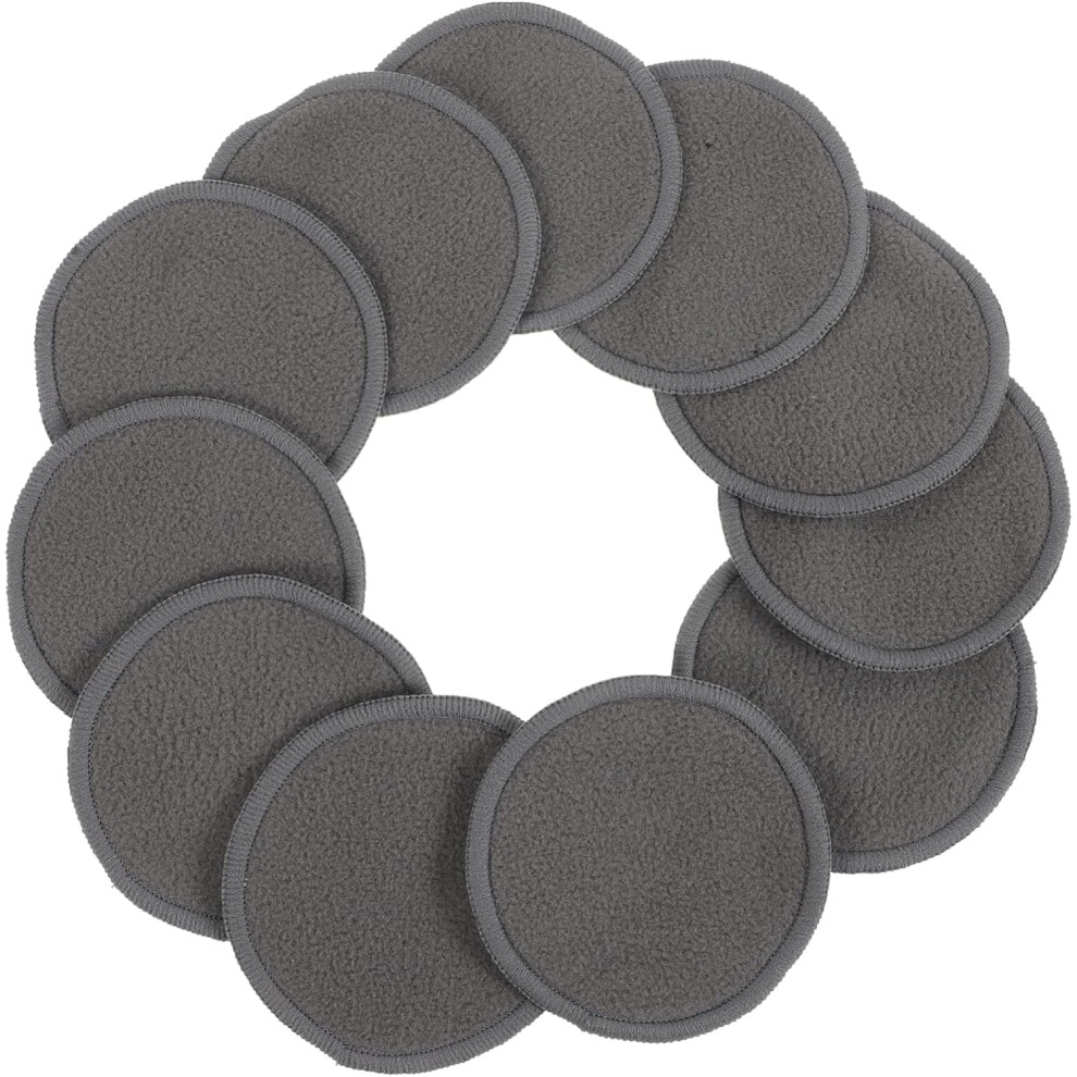 Hkhbjs Black 39Pcs Bamboo Fiber Reusable Makeup Remover Pads Face Cloths