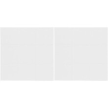2pcs Self-Adhesive Felt Board for Home Classroom White Felt Panel Background Note Board