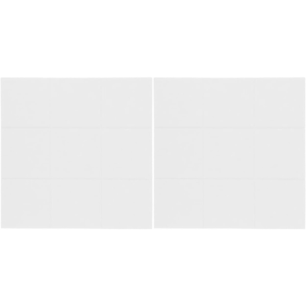 Hkhbjs 2Pcs Self-Adhesive Felt Board For Home Classroom White Felt Panel Background Note Board