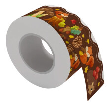 Prikbordranden met patroon, prikborddecoratie voor schoolspullen