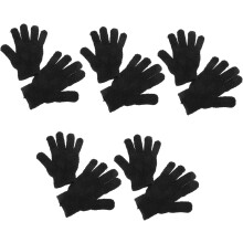 10pcs Exfoliating Bath Gloves Dual-sided Shower Scrubber Gloves for Body Exfoliating in Bathroom