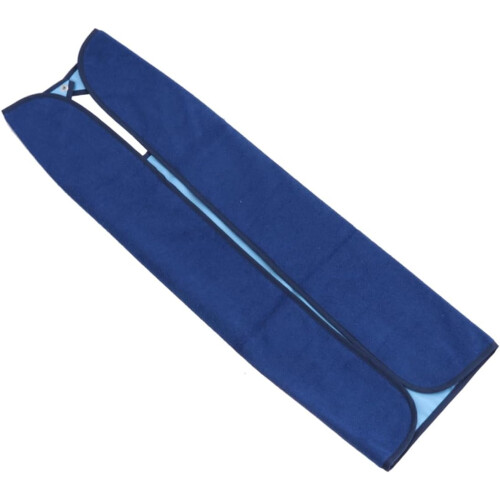 Solid Bib Double Layer Machine Washable for Adults Mealtime Clothing Protector for Dining at Home Restaurants