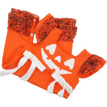 Kürbis-Jumpsuit, ärmellos, Strampler für Neugeborene aus weichem, atmungsaktivem Stoff, Halloween-Motiv