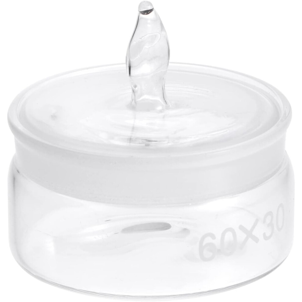 Flat Glass Weighing Bottle 60X30mm Chemical Specific Gravity Sealing Lab Bottle For Laboratory Use Hkhbjs