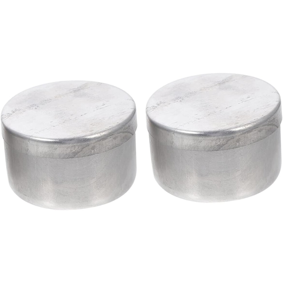 Hkhbjs 2Pcs Aluminum Weighing Bottle Tins For Laboratory Use