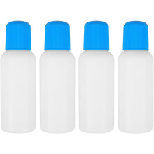 4 Stück 100 ml nachfüllbare Schwammkopf-Applikatorflaschen, leere Kunststoffbehälter