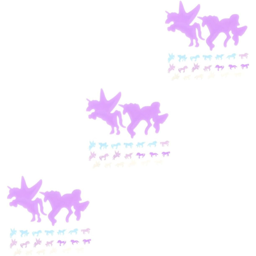 6Sets Luminous Wall Sticker Glow Ceiling Wall Decal Self Adhesive Fluorescent Boys And Girls Decor Paste Luminous Sticker Hkhbjs