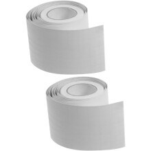 2 stuks flexibele plinten met zelfklevende achterkant voor wandafwerking