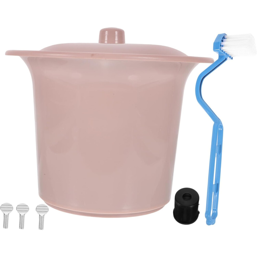 Plastic Bedpan With Lid For Boys And Girls And Elderly, Portable Spittoon Urinal Pot Hkhbjs