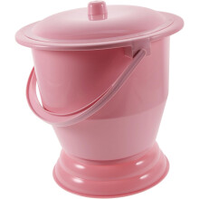 Portable Urinal Bucket for Boys and Girls Elderly Pregnant Women Plastic Spittoon Lid Easy to Clean Lightweight
