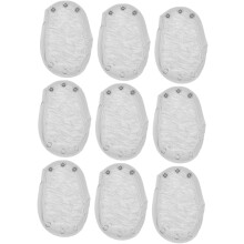 9 Stück Baumwoll-Body-Verlängerungen mit Druckknöpfen für Jumpsuits