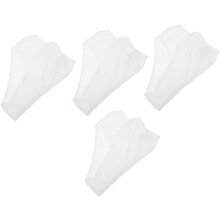 Wegwerp zwangerschapsonderbroekjes, 4 stuks, wit, katoen, postpartum ondergoed, XXL, flexibel, ademend.