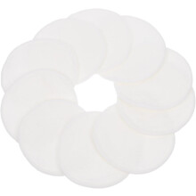 Discos de algodón reutilizables para maquillaje, 10 unidades, 8 cm, suaves y lavables.