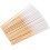 Bamboo Stick Cotton Swabs 300pcs Thick Pointed Swabs Portable Versatile Makeup Accessory 1