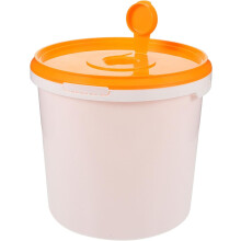 Dispensador de toallitas recargable y portátil de plástico elegante