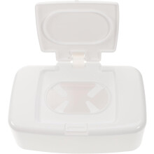 Custodia per salviettine da viaggio, porta salviettine per uso domestico, leggero, portatile, in plastica PP, piccolo organizer
