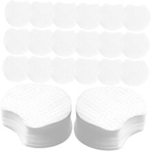 1200 Stück halbrunde Make-up-Entferner-Pads, dicke Gesichtspads zur Make-up-Reinigung