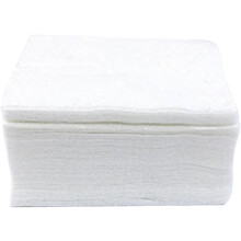100pcs Thin Cotton Pads in Plastic Box Packing Single Layer Cosmetic Cotton