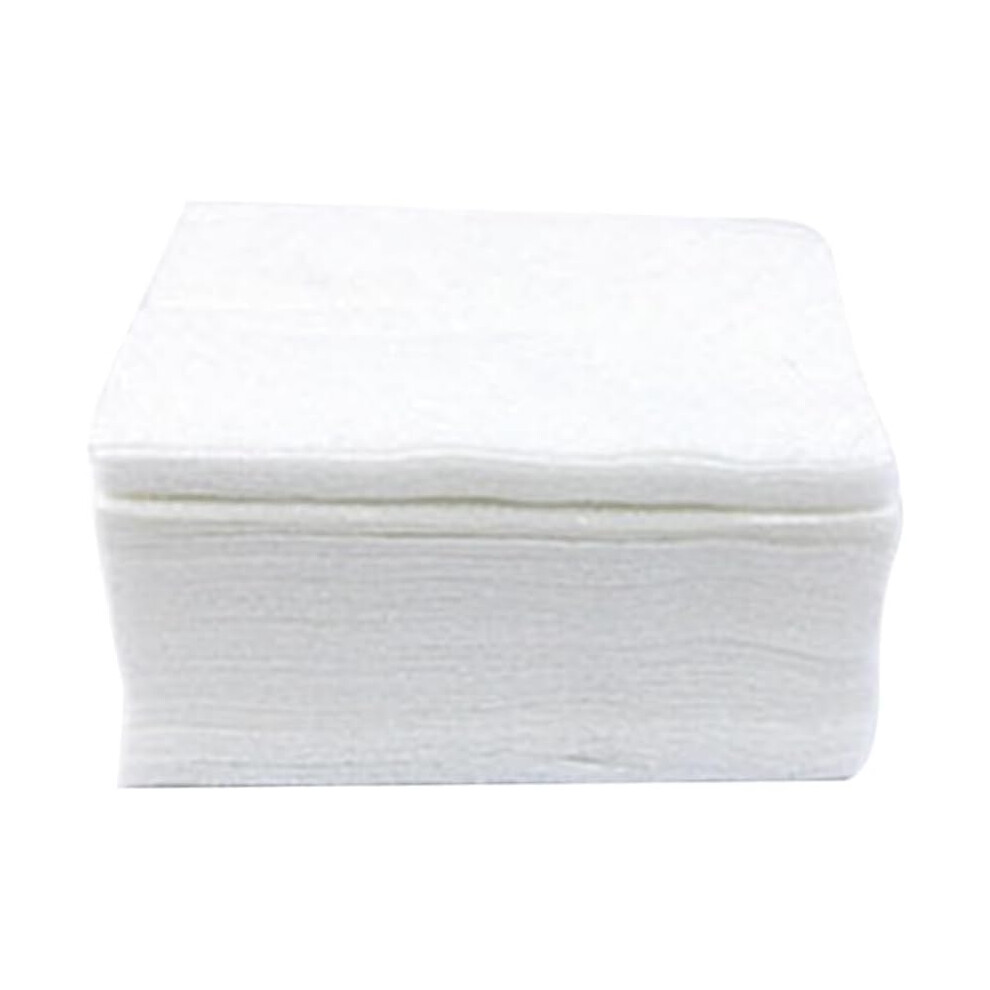 Hkhbjs 100Pcs Thin Cotton Pads In Plastic Box Packing Single Layer Cosmetic Cotton