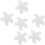 10pcs White Flower-shaped Oil Absorbing Sponge High Efficiency Pool Filter Sponge 1