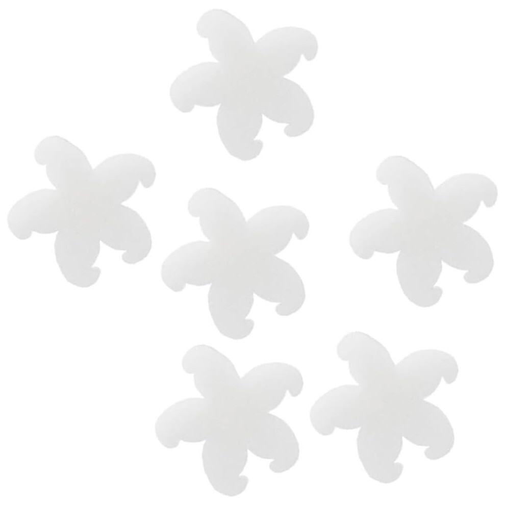 Hkhbjs White 10Pcs Flower-Shaped Oil Absorbing Sponge High Efficiency Pool Filter Sponge