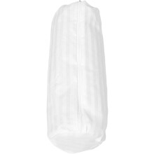 Throw Pillow Cushion Cover Neck Roll Pillow Cover Cylindrical Shape Soft Fabric Breathable
