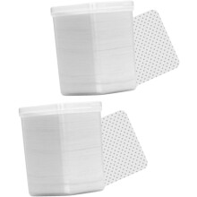 2 Packungen Nagellack-Pads, Make-up-Reinigungstücher aus Baumwolle, 5 x 5 x 0,2 cm
