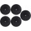 5pcs Blank Vinyl Records Decorative 7 polegadas Vinyl Decorações Domésticas Ornamentos de parede 1