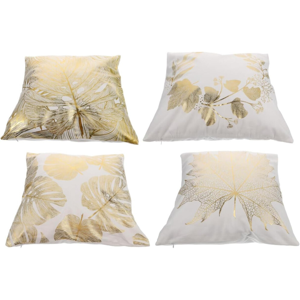 Hkhbjs 4Pcs Sofa Pillow Decor Fashion Pillow Covers 18X18inch Short Plush Fiber Fine Workmanship