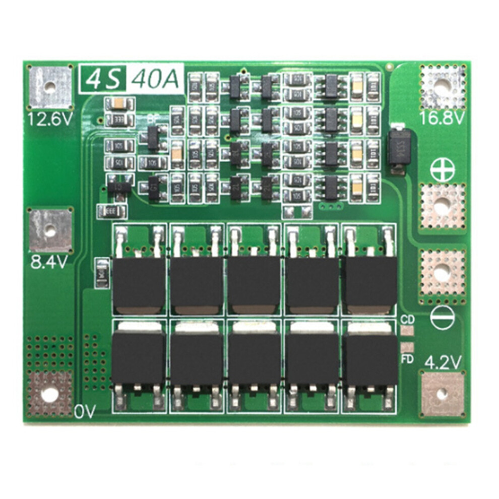 4S 40A Active Enhanced Balancer 18650 Lithium Battery Protection Board Bms Board Transmission Board 6032785991215