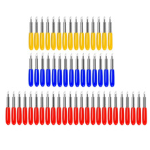 55Pcs Plotter Cutting Blades, for Blades Including for Cutting Plotter Vinyl Fabric