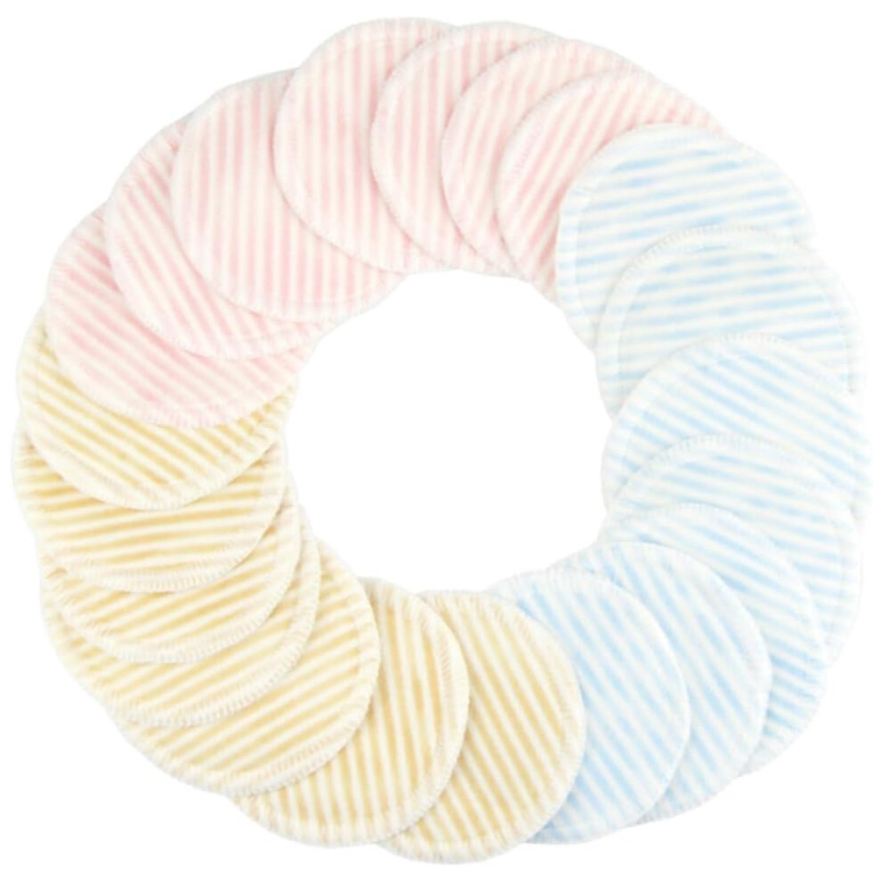 Hkhbjs 12Pcs Sky Makeup Remover Pads Bamboo Fiber For Gentle Face Cleansing Skin Care