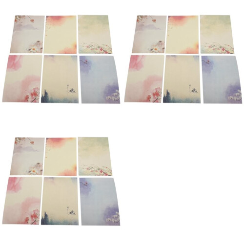 144 Stuks Schrijfpapier, Briefpapier Briefsets