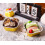 Set da 50 mini teglie quadrate in alluminio con coperchi e 2