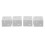 1 Inch Blind Brackets White Profile Box Mounting Bracket Window Blinds Headrail Bracket 1