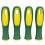 8 Pack Ergonomic Rubber File Handle for File or Mills, Round Hole and Rectangular Hole, 4-1/3Inch Length 1
