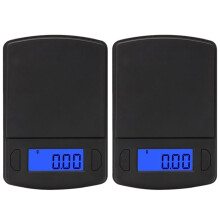 2X  LCD Electronic Digital Pocket Scale 300Gx0.01G Jewelry Gold Weighting Gram Balance Weight Scales Small