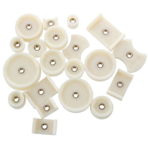 FöRpackning med 40 Watch Back Press Fitting Dies Klockreparationssats Rund och RektanguläR 1