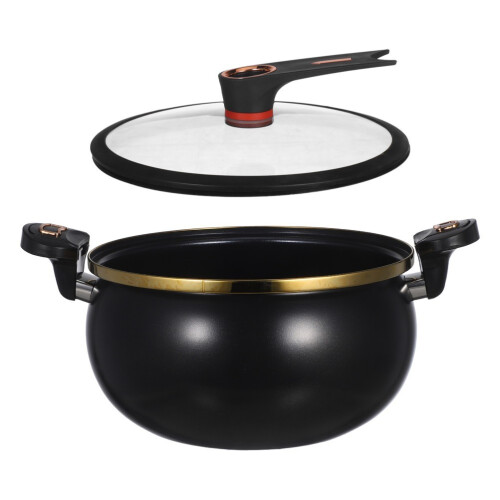 7L Micro Pressure Cooker Non-Stick Pan Large Capacity Soup Pot Kitchenware 2