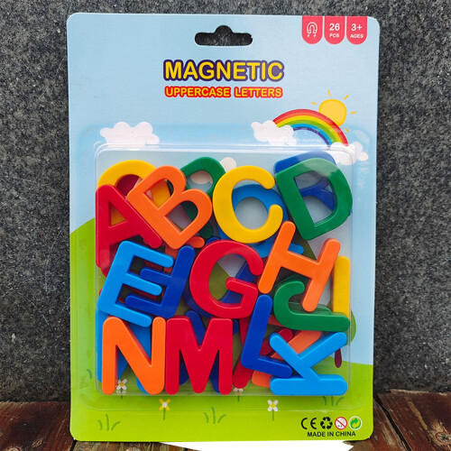 Plastic Alphabet Magnetic Letters and Numbers Set 26 pcs 1